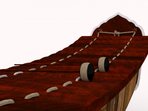 thailand xylophone 3D Model