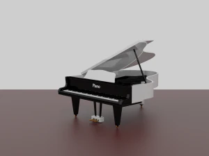 piano 3D Model