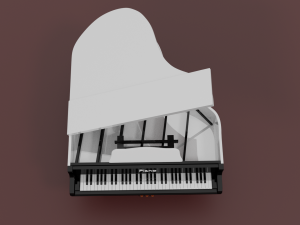 piano 3D Model