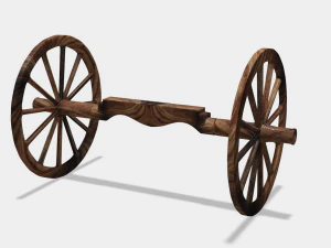 cow wagon 3D Model