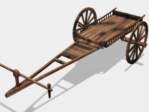 cow wagon 3D Model