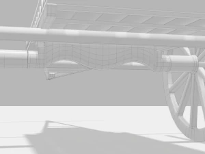 cow wagon 3D Model