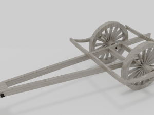 saly wagon Modello 3D