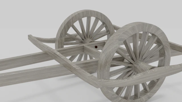 saly wagon 3D Model .c4d .max .obj .3ds .fbx .stl .blend 