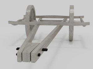 saly wagon Modello 3D