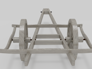 saly wagon Modello 3D
