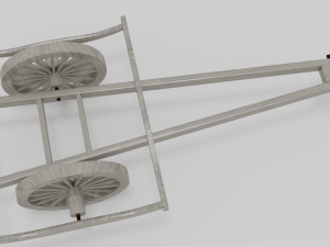 saly wagon Modello 3D