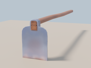 hoe 3D Model