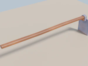 hoe 3D Model