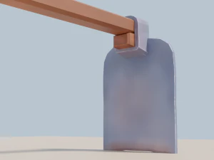 hoe 3D Model