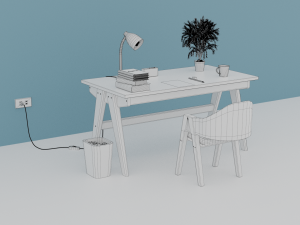 reading room 3D Model