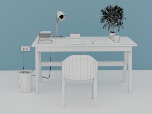 reading room 3D Model