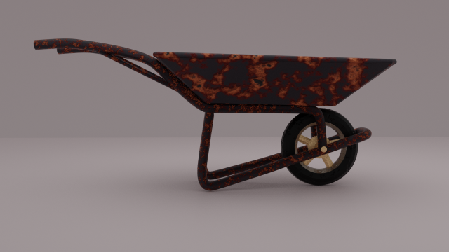 soil in construction trolley 3D Model .c4d .max .obj .3ds .fbx .stl .blend 