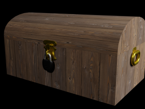 treasure box Modelo 3D