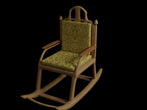 rocker chair 3D Model