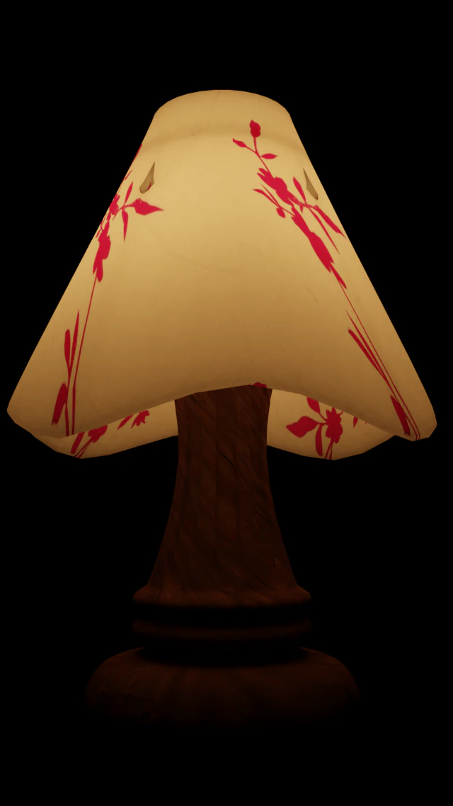 table lamp 3D Model .c4d .max .obj .3ds .fbx .stl .blend 