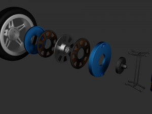 edrive concept 3D 모델