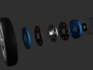 edrive concept 3D 모델