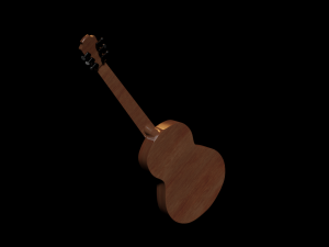 classic guitar Modelo 3D