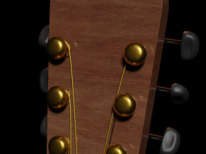classic guitar 3D Model