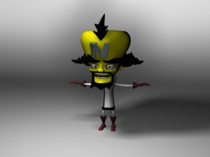 dr neo cortex model 3d 3Dモデル