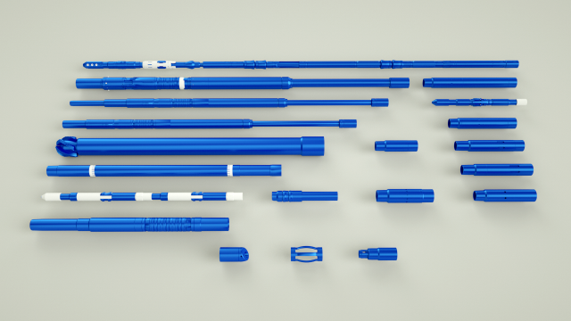 hydraulic fracturing kit Model 3D .c4d .max .obj .3ds .fbx .stl .blend 