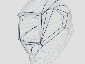 welder mask Modèle 3D