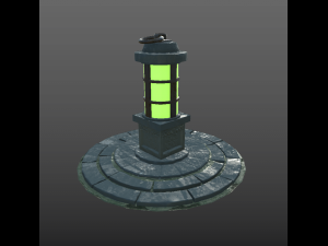 lighthouse 3D 모델