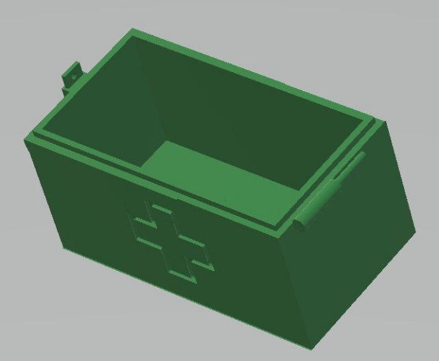 caja 3D 프린트 모델 .c4d .max .obj .3ds .fbx .stl .blend 
