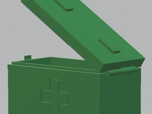 caja 3D 프린트 모델