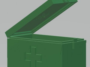 caja 3D 프린트 모델