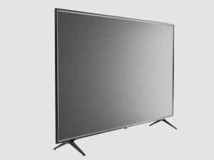 tv led low poly Model 3D
