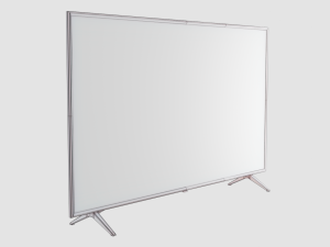 tv led low poly Model 3D