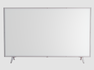 tv led low poly Model 3D