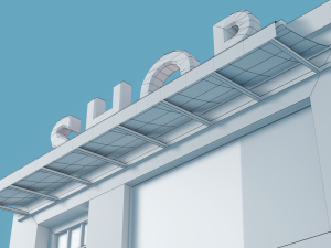 shop low poly Modelo 3D