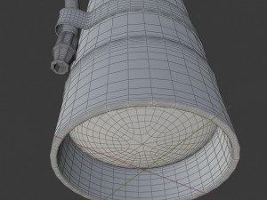 fire extinguisher - high poly Modello 3D