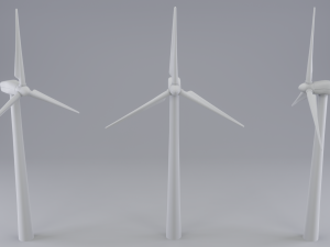 wind turbine 3D Model