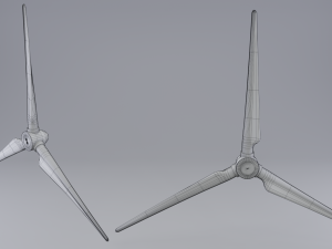 wind turbine Model 3D