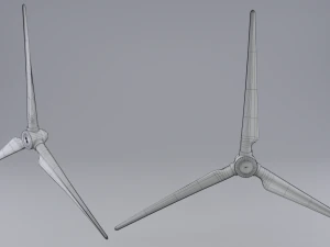 wind turbine 3D Model