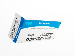 Diclofenaco Box Modelo 3D