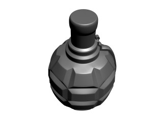 bottle of pomegranate 3D Принт Модель