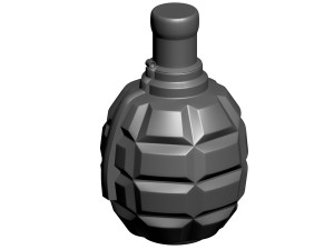 bottle of pomegranate 3D Принт Модель