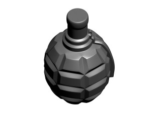 bottle of pomegranate 3D Принт Модель