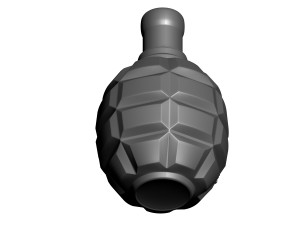 bottle of pomegranate 3D Принт Модель