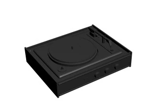 विनाइल प्लेयर 3D प्रिंट मॉडल