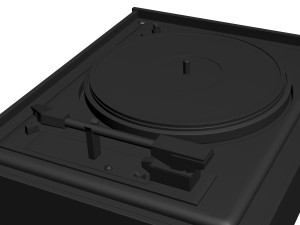 vinyl player 3D प्रिंट मॉडल