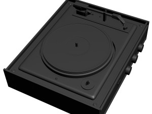 vinyl player 3D प्रिंट मॉडल
