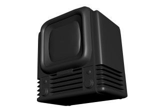 retro tv 3D Baskı Modeli