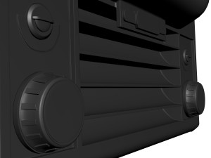 retro tv 3D Baskı Modeli