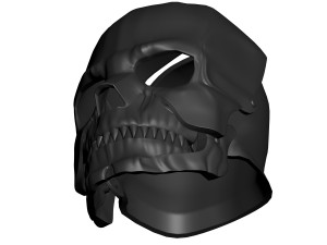 skull mask Modello di stampa 3D